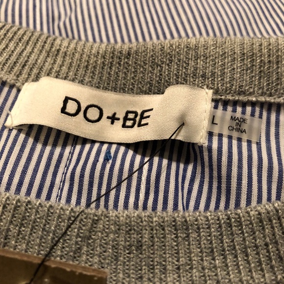 Shirt Back Sweater - Picture 7 of 8